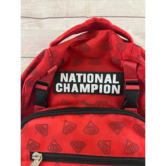 Varsity Cheerleading National Championship Spirit Sports Red Back Pack - OS - Picture 3 of 10